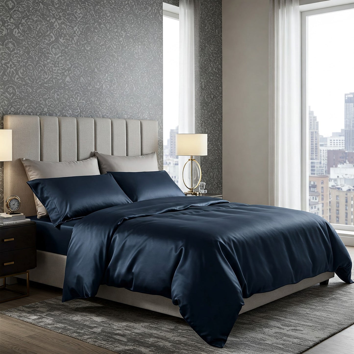 Bespoke Silk Bedsheet Duvet Set (Preorder)