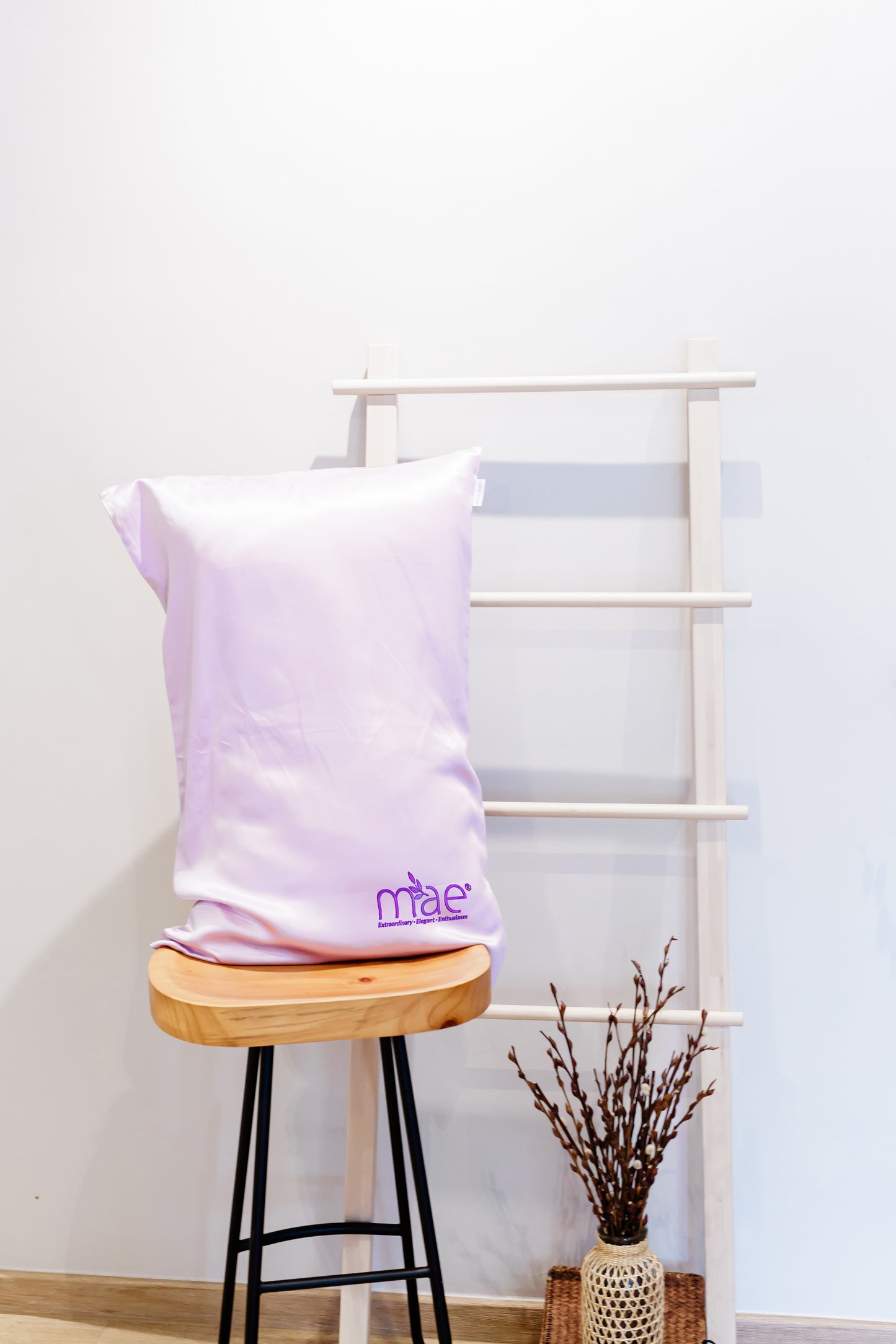 Silk Pillowcase- Lilac (Flash Sale)