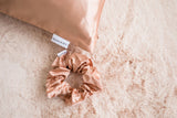 Rose Gold Zippered Silk Pillowcase