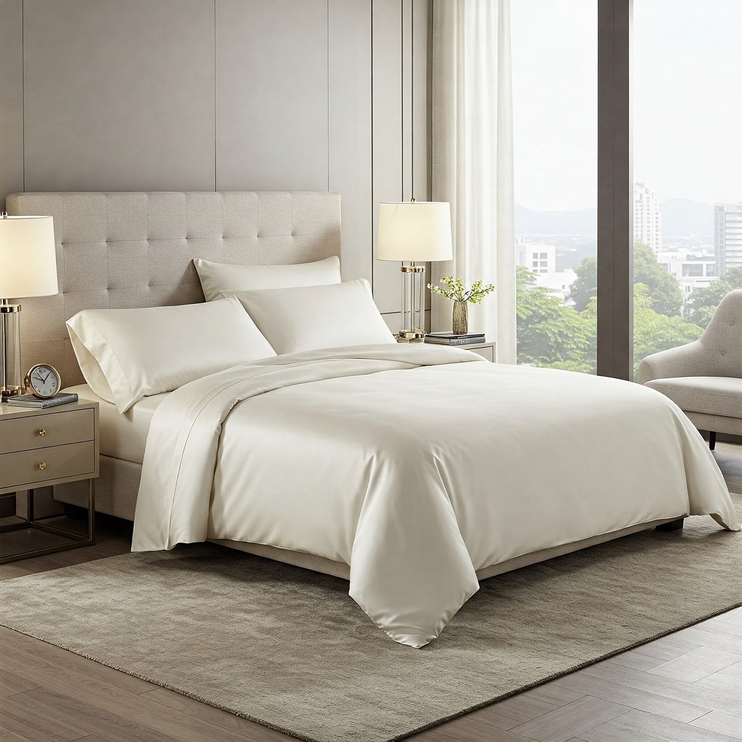 Bespoke Silk Bedsheet Duvet Set (Preorder)