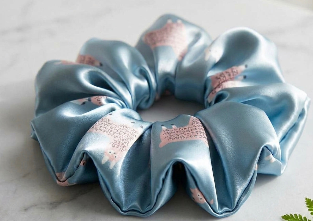 Limited Edition Design Silk Scrunchies (NEW)