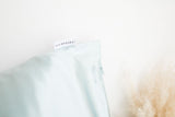 Tiffany Blue Zippered Silk Pillowcase