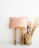 Rose Gold Zippered Silk Pillowcase