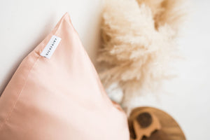 (New) Rose Gold Zippered Silk Pillowcase